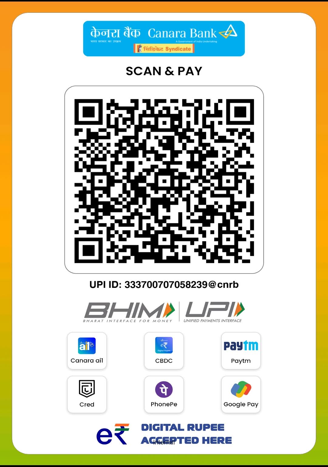 COPMD payment QR code